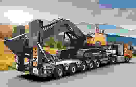 Негабаритная перевозка с учетом высоты в Истре